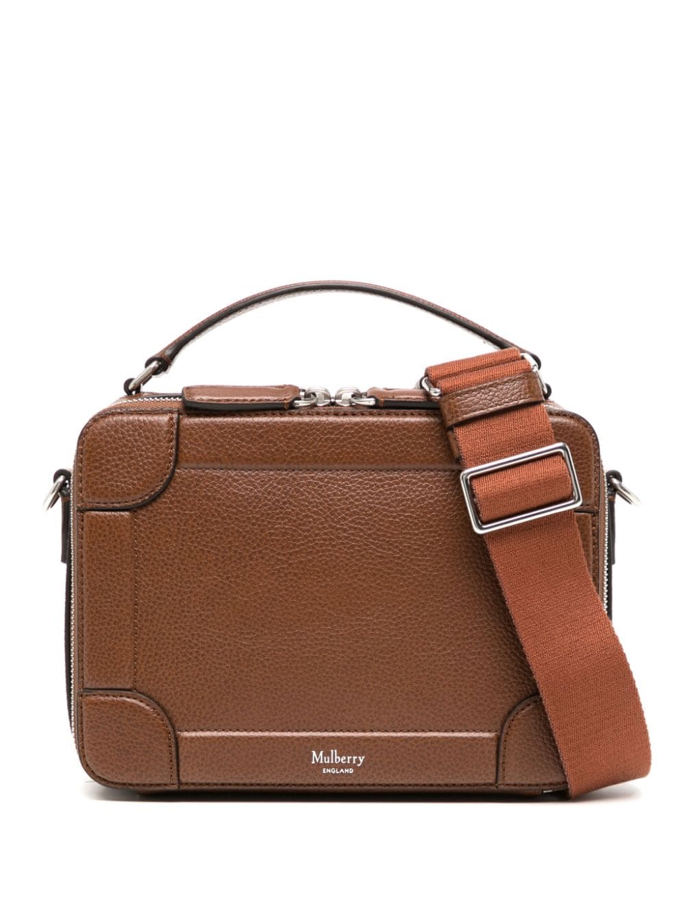 Mulberry Belgrave leather messenger bag - Brown von Mulberry
