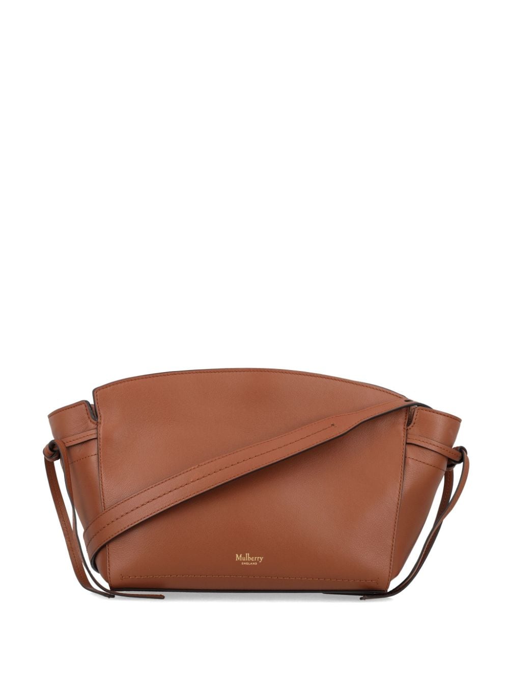Mulberry Clovelly leather crossbody bag - Brown von Mulberry