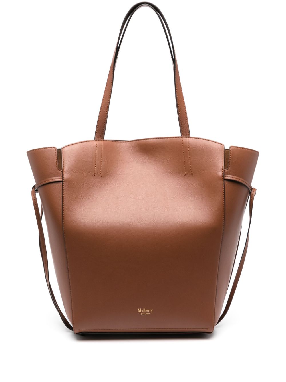 Mulberry Clovelly leather shoulder bag - Brown von Mulberry