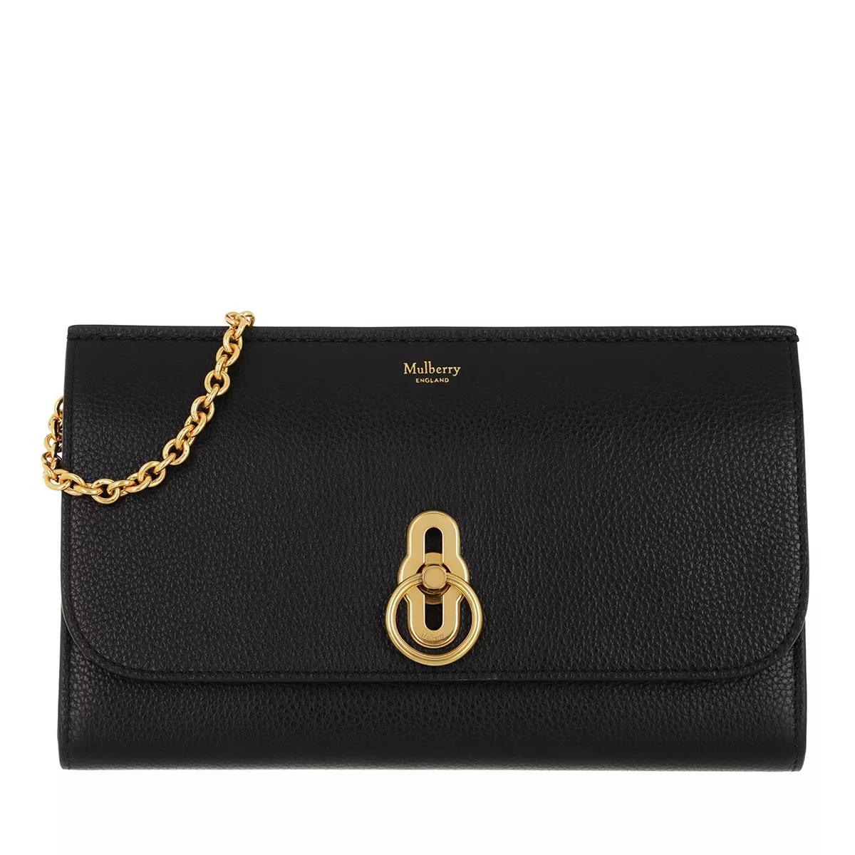 Mulberry Handtasche - Small Amberley Clutch - Gr. unisize - in Schwarz - für Damen von Mulberry