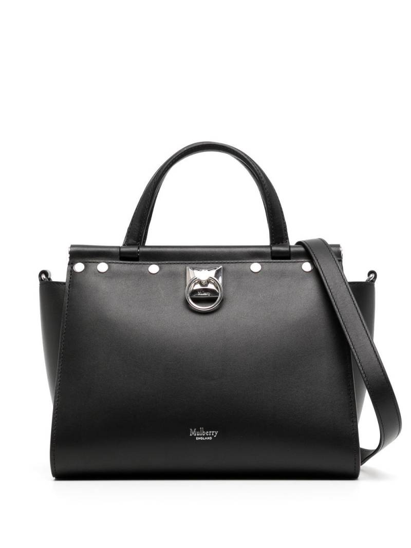 Mulberry Iris leather tote bag - Black von Mulberry