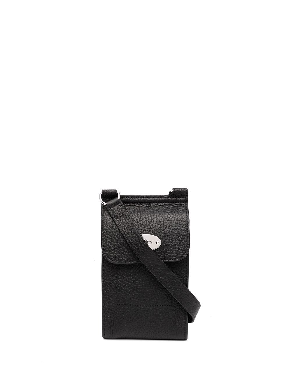 Mulberry Mini Antony leather pouch - Black von Mulberry