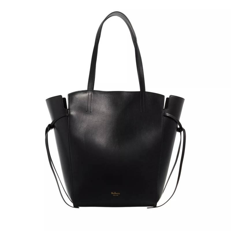 Mulberry Schultertasche - Clovelly Tote Refined Calf - Gr. unisize - in Schwarz - für Damen von Mulberry
