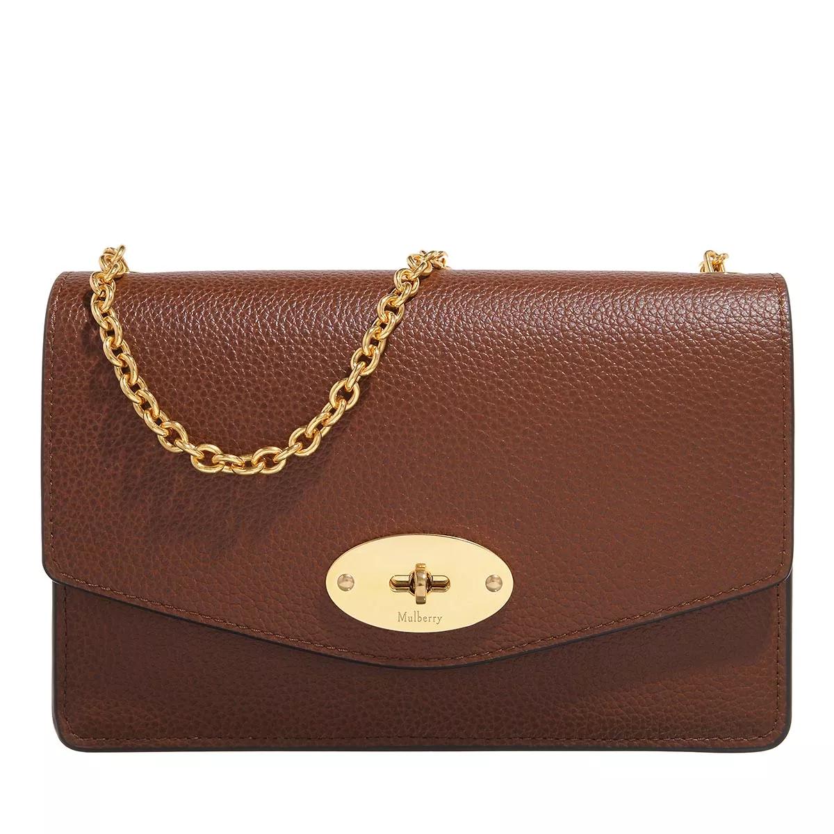 Mulberry Umhängetasche - Small Darley Two Tone - Gr. unisize - in Braun - für Damen von Mulberry