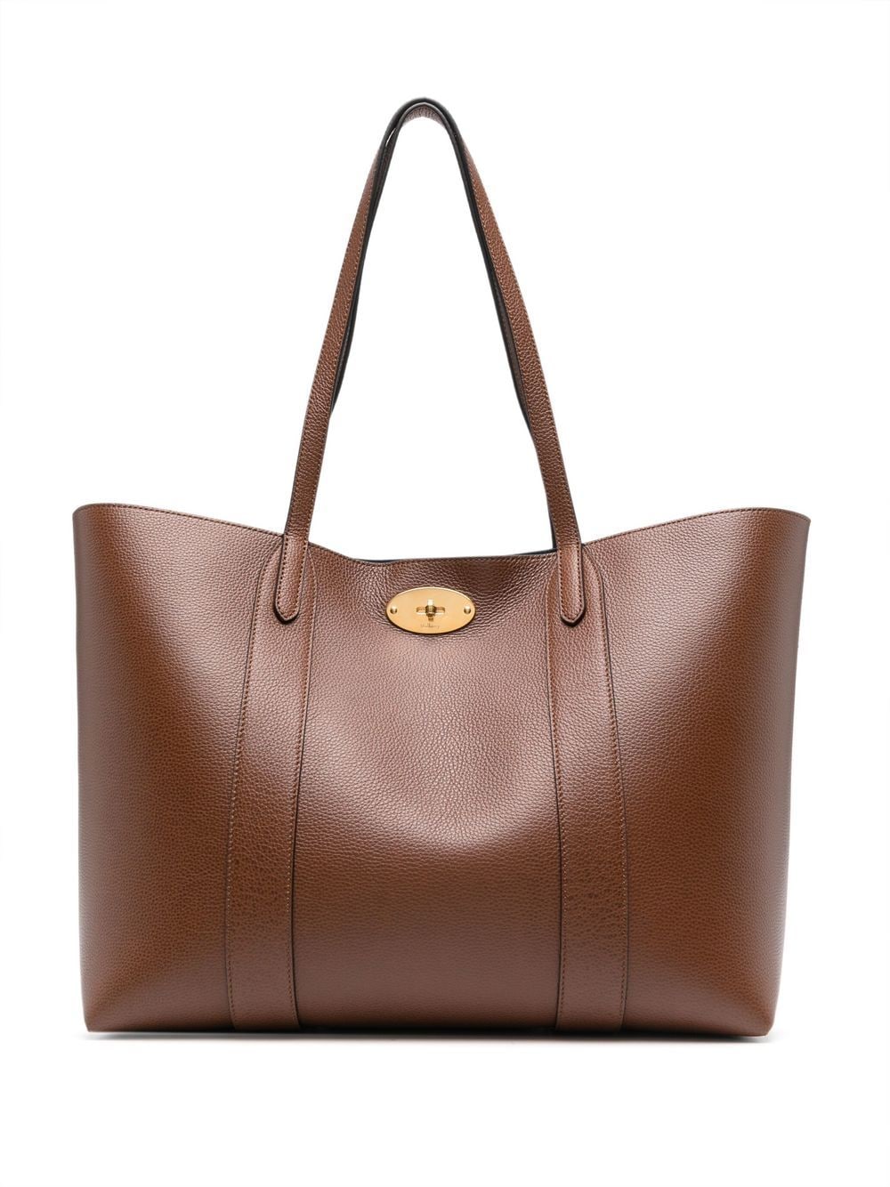 Mulberry leather tote bag - Brown von Mulberry