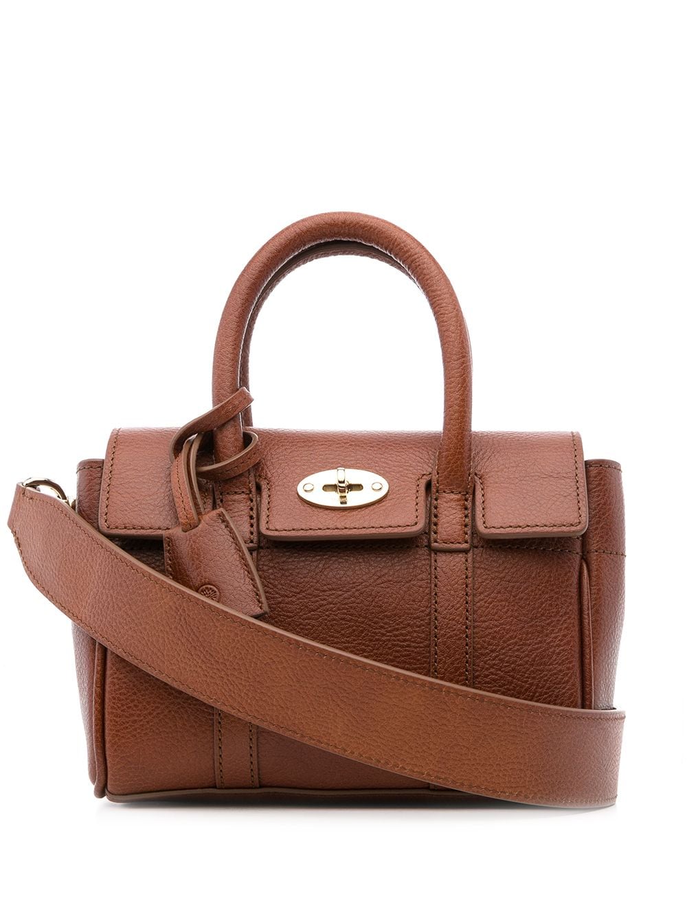 Mulberry mini Bayswater satchel - Brown von Mulberry