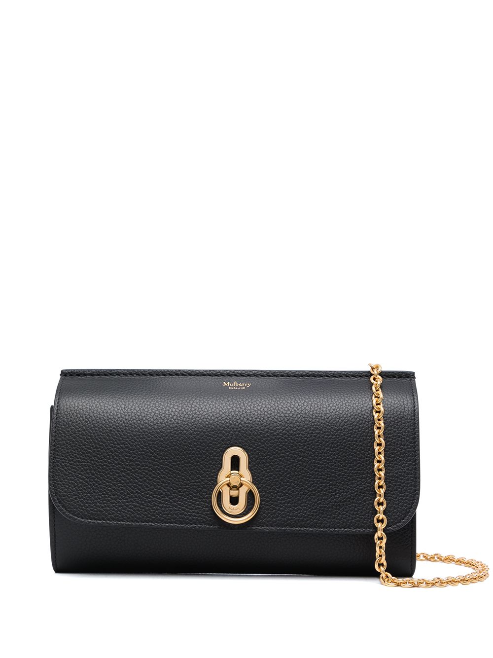 Mulberry small Amberley grained bag - Black von Mulberry