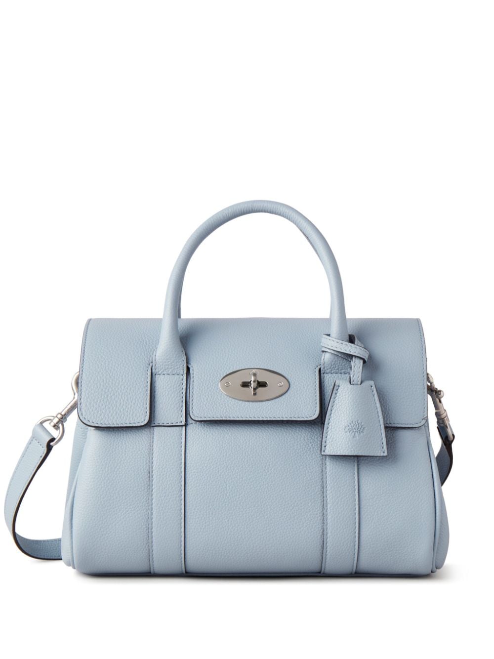 Mulberry small Bayswater leather tote bag - Blue von Mulberry