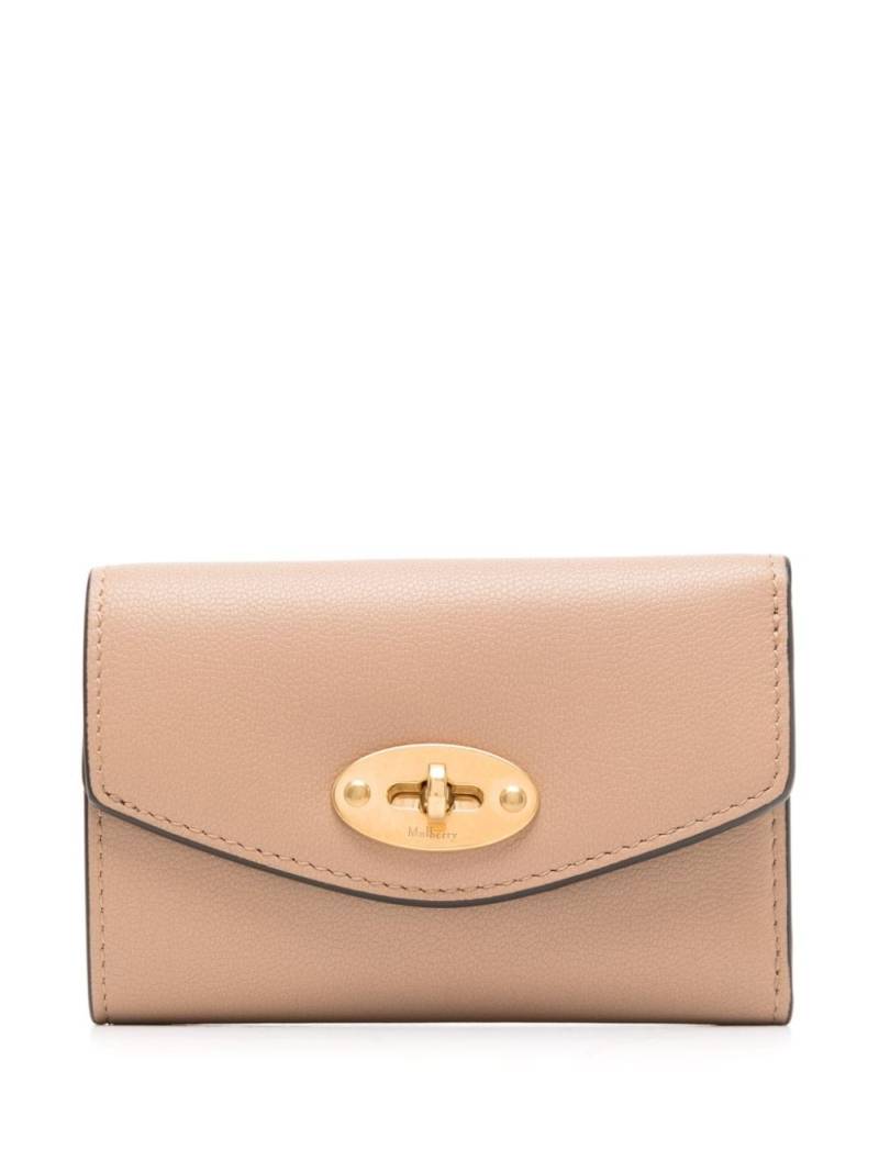 Mulberry small Darley leather wallet - Pink von Mulberry