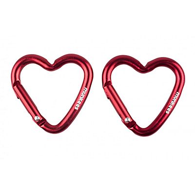2-Pack Mini Herz Karabiner 2-Pack Mini Herz Karabiner von Munkees