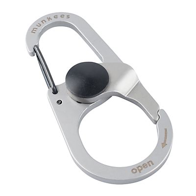 Stainless Steel Karabiner von Munkees