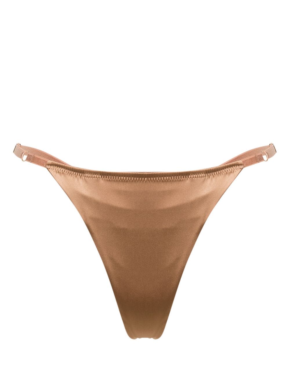 Murmur Nostalgic satin thong - Neutrals von Murmur