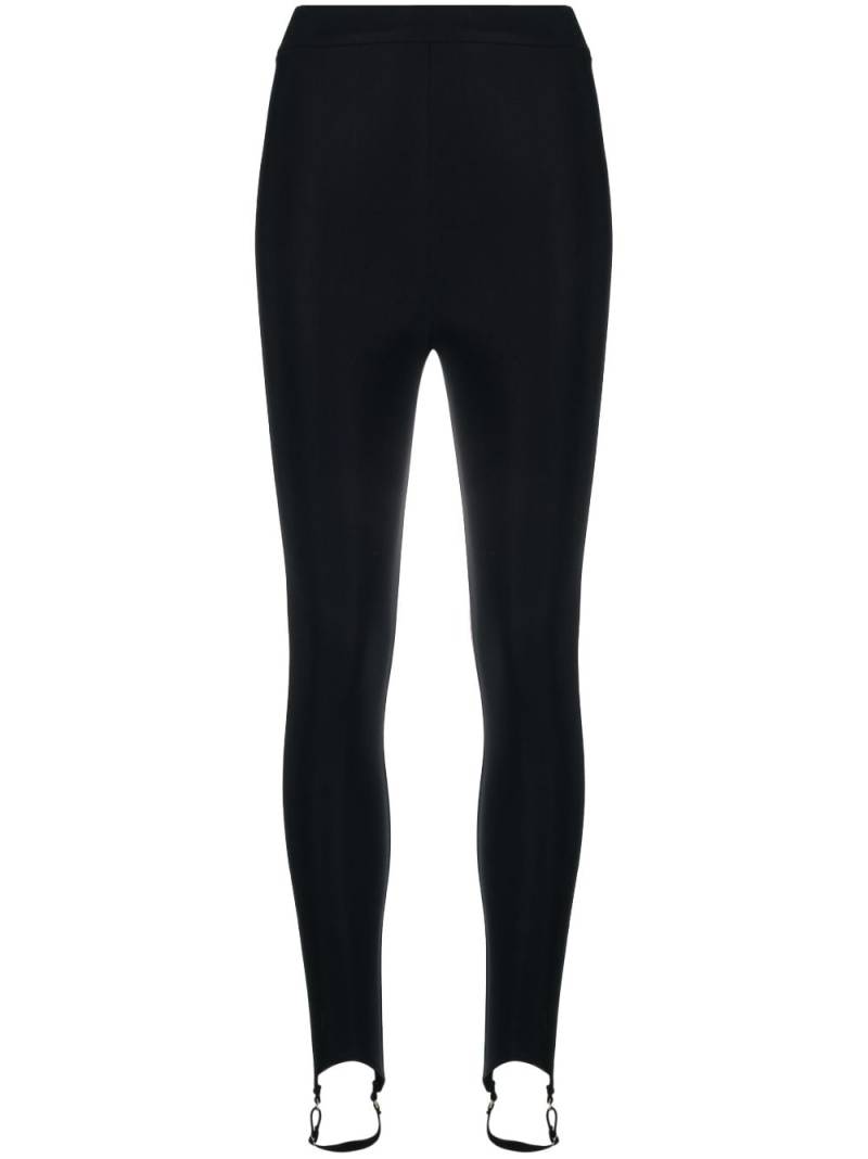 Murmur high-waisted stirrup leggings - Black von Murmur