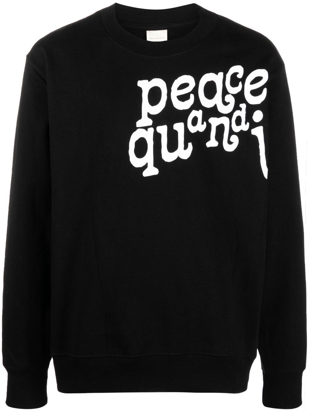 Museum Of Peace & Quiet round-neck cotton sweatshirt - Black von Museum Of Peace & Quiet