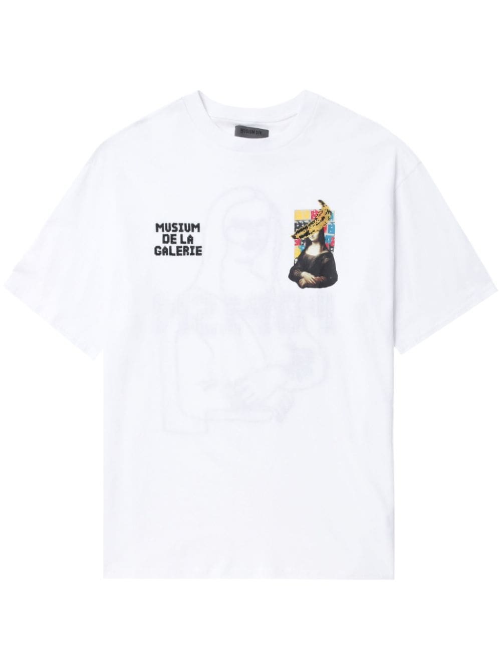 Musium Div. Popism cotton T-shirt - White von Musium Div.