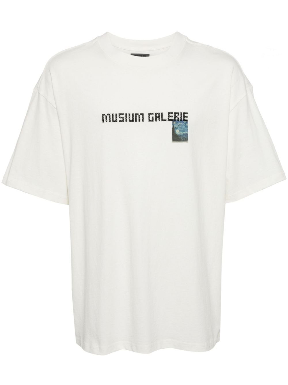 Musium Div. Van Gogh-print cotton T-shirt - White von Musium Div.