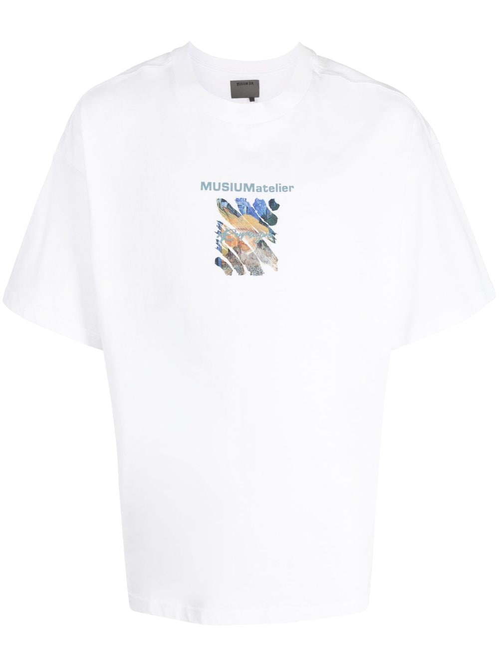 Musium Div. Van Gogh-print cotton T-shirt - White von Musium Div.