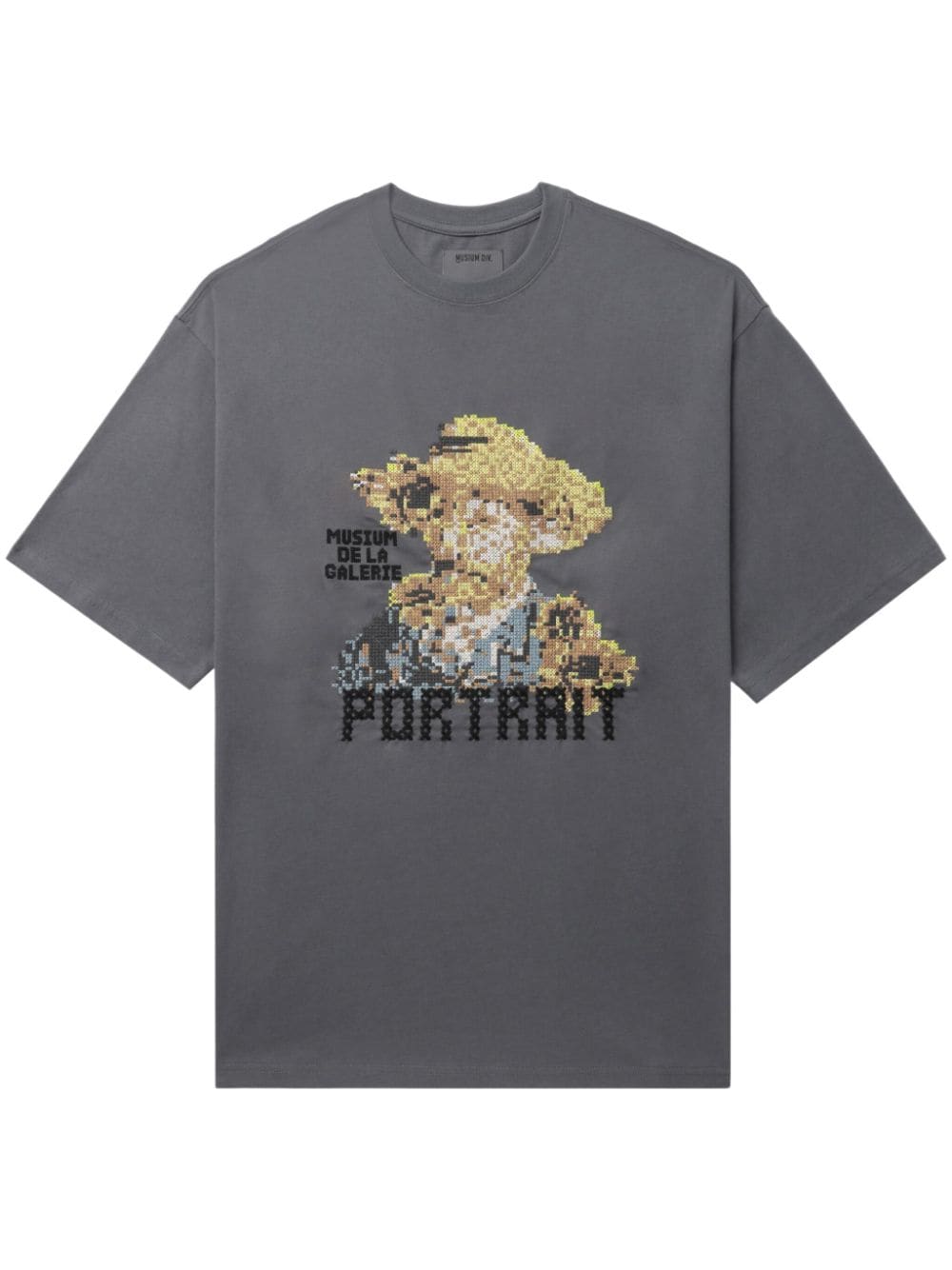 Musium Div. Van Gogh-print short-sleeve T-shirt - Grey von Musium Div.