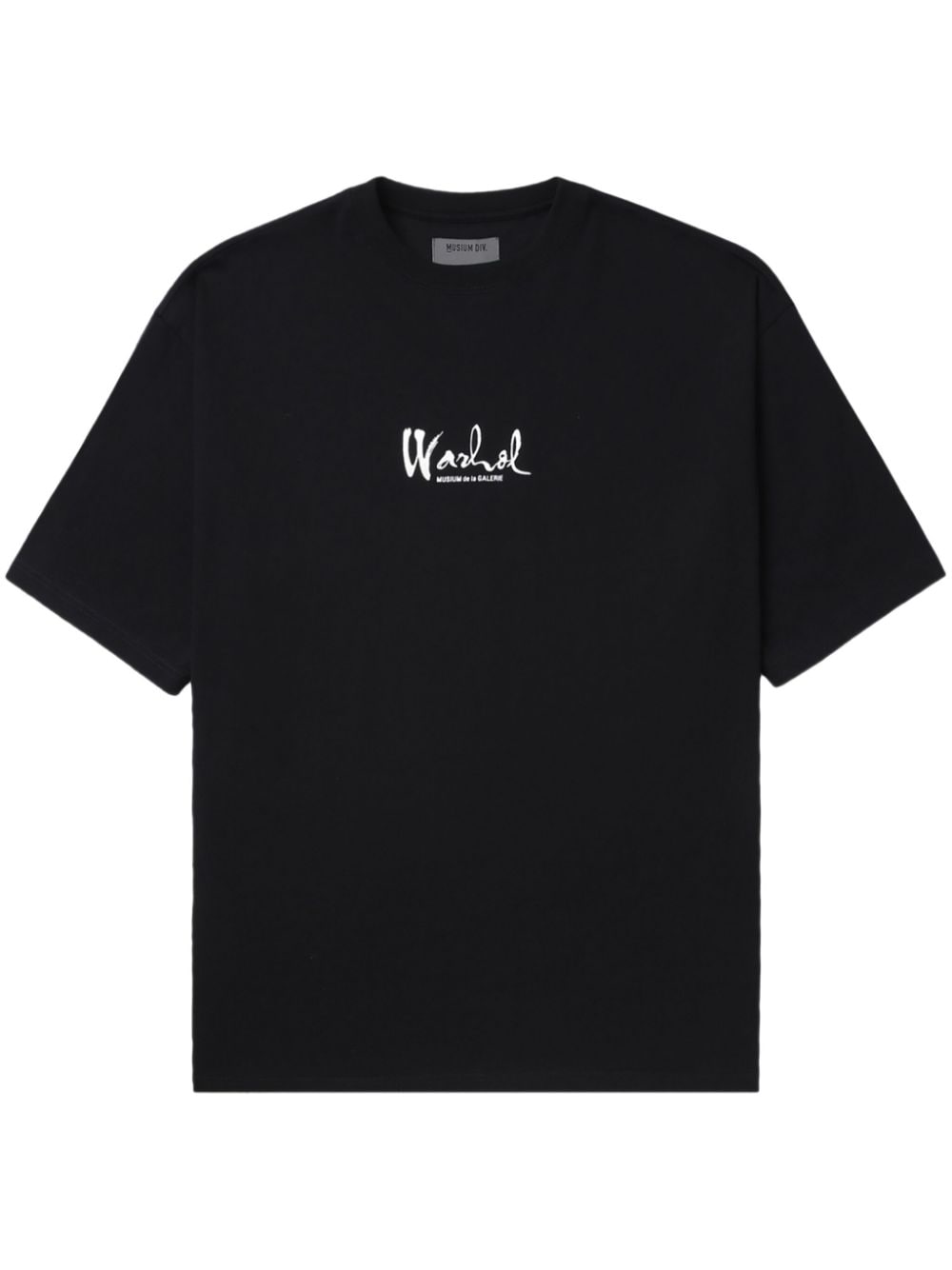 Musium Div. Warhol cotton T-shirt - Black von Musium Div.