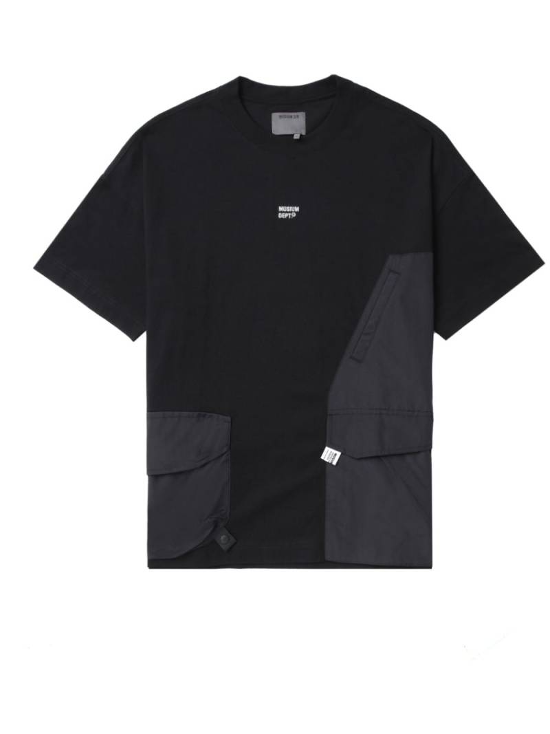 Musium Div. cargo-pocket cotton T-shirt - Black von Musium Div.