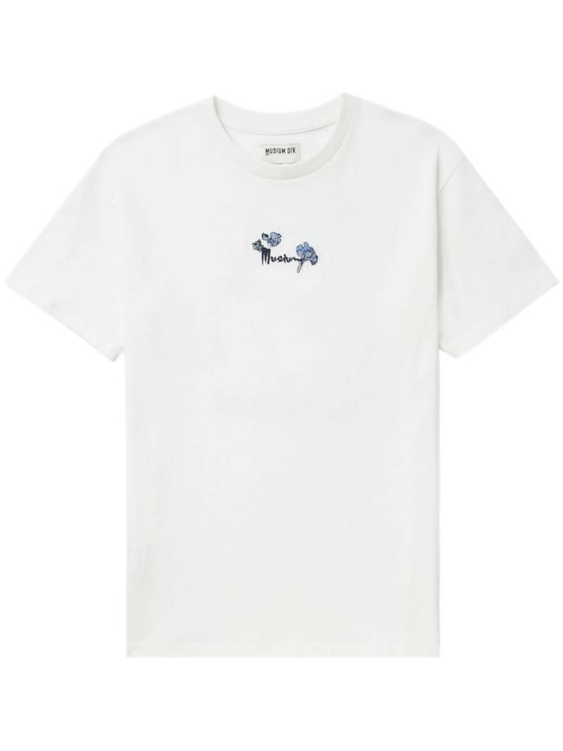 Musium Div. graphic-print cotton T-shirt - White von Musium Div.
