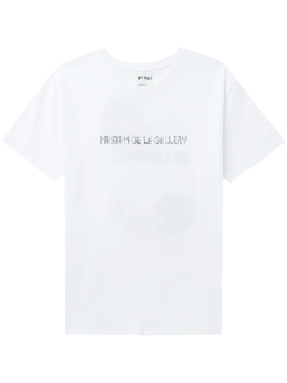 Musium Div. graphic-print cotton T-shirt - White von Musium Div.