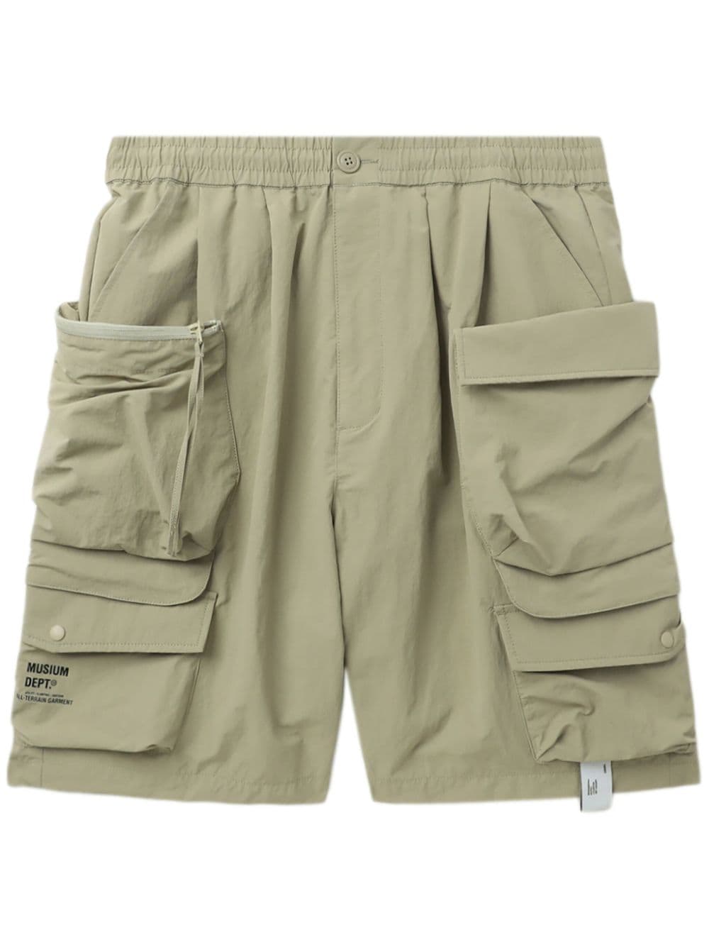 Musium Div. knee-length cargo shorts - Neutrals von Musium Div.