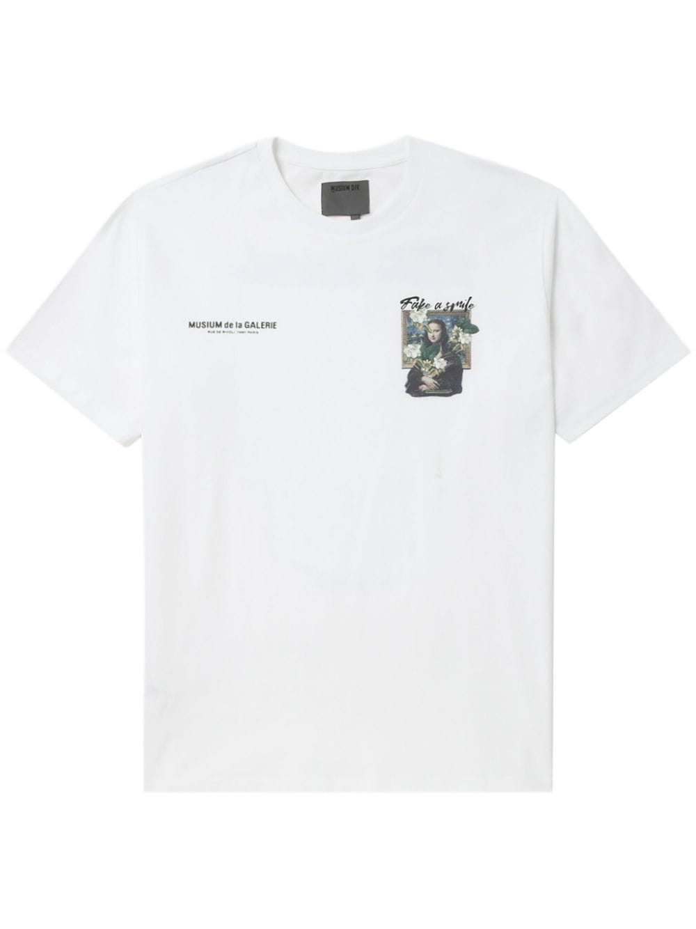 Musium Div. logo-print cotton T-shirt - White von Musium Div.