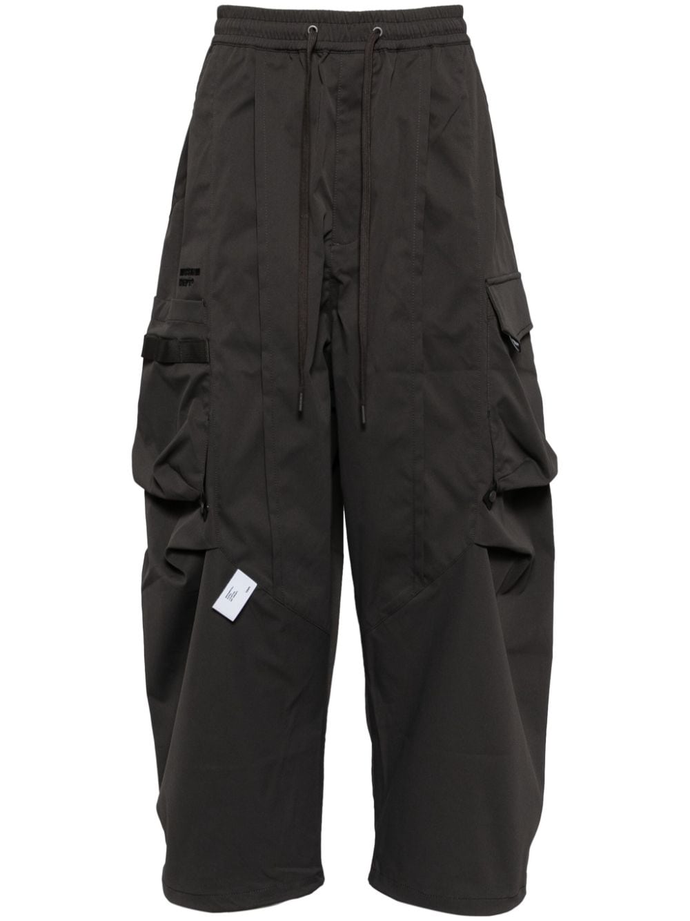 Musium Div. wide-leg cargo trousers - Grey von Musium Div.