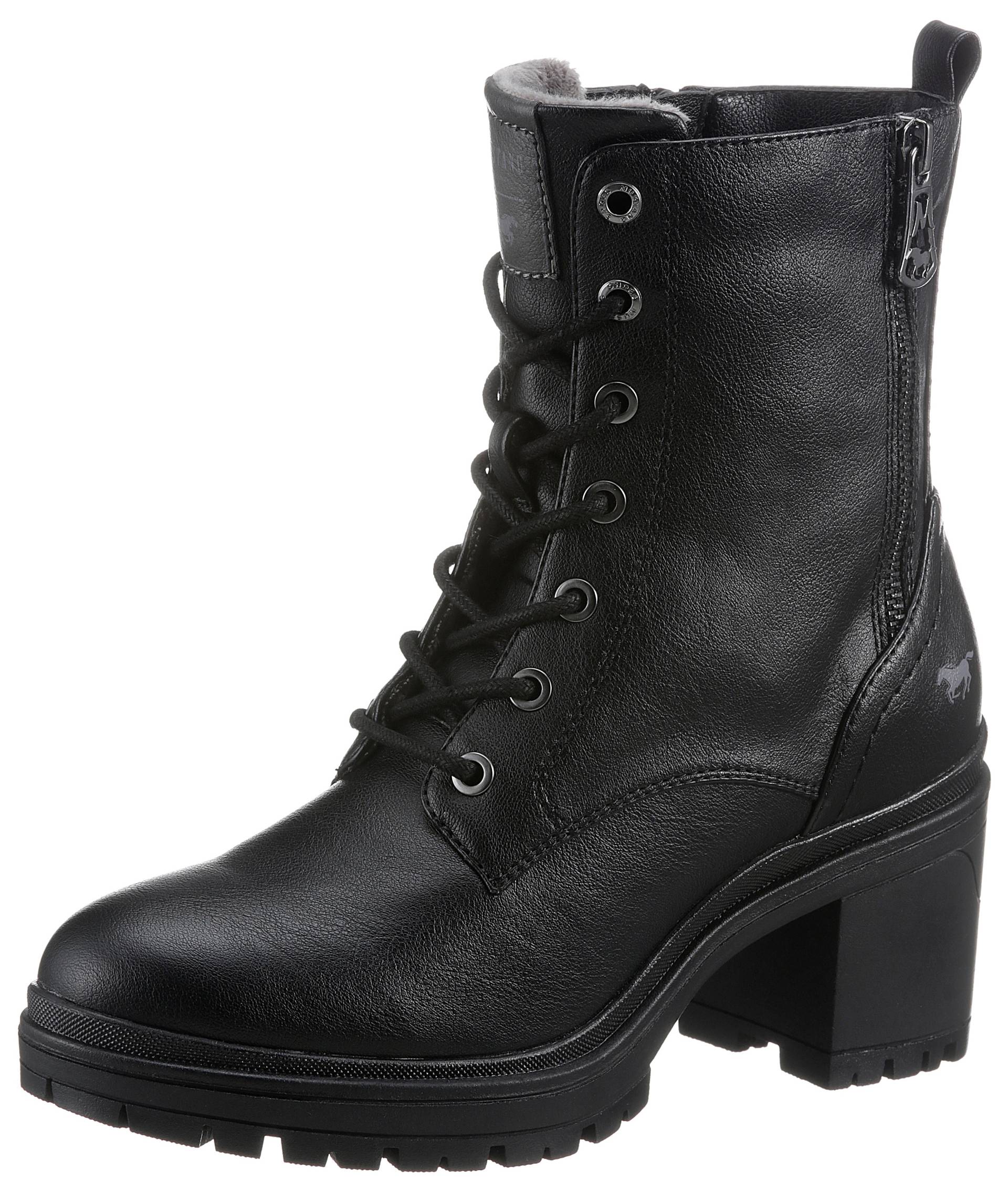Mustang Shoes Schnürstiefelette, mit kräftiger Profilsohle Mustang Shoes Schnürstiefelette, mit kräftiger Profilsohle von Mustang Shoes