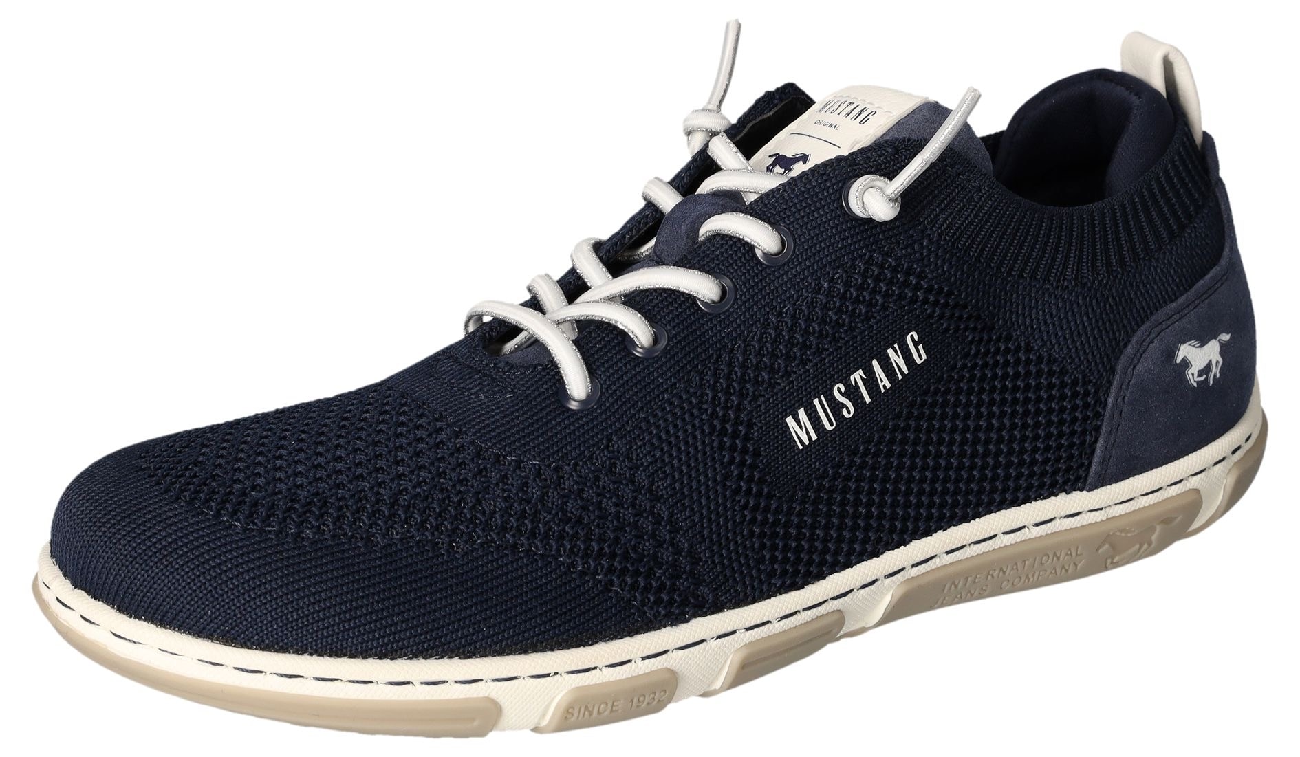 Mustang Shoes Slip-On Sneaker, Freizeitschuh, Halbschuh, Schlupfschuh, mit Elastik-Schnürsenkel Mustang Shoes Slip-On Sneaker, Freizeitschuh, Halbschuh, Schlupfschuh, mit Elastik-Schnürsenkel von Mustang Shoes