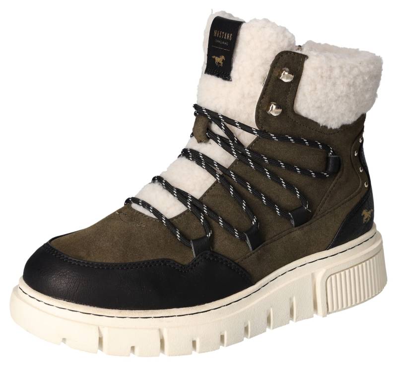 Mustang Shoes Winterboots, Schnürboots, Snowboots mit praktischem Innenreissverschluss von Mustang Shoes