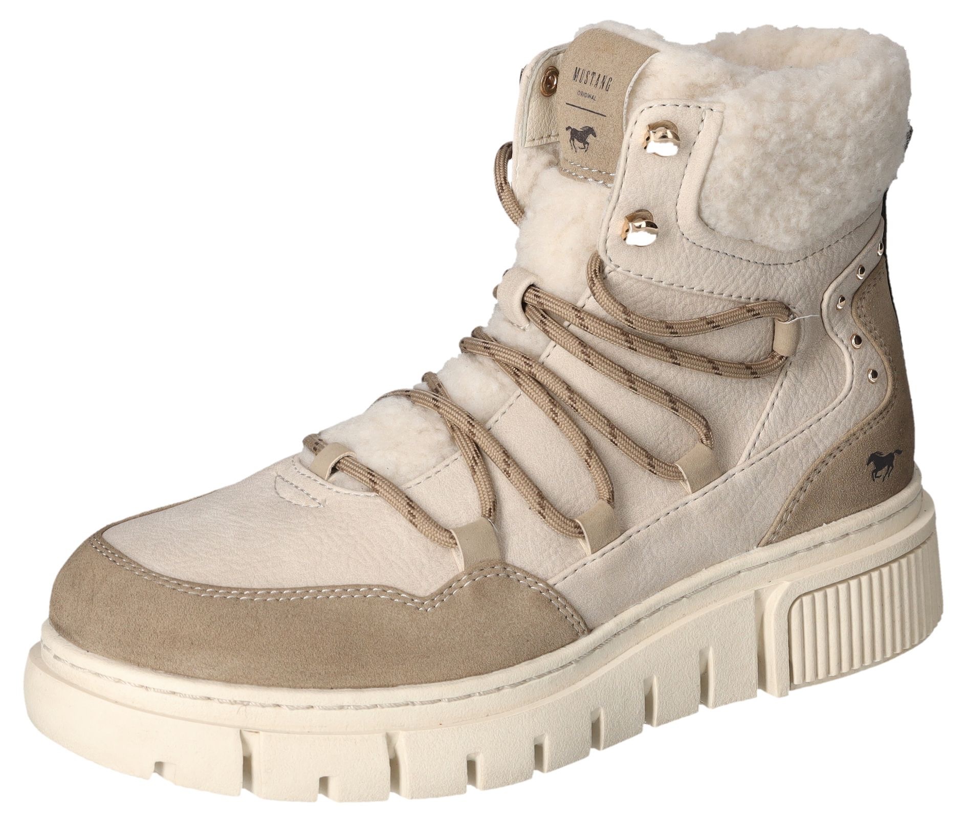 Mustang Shoes Winterboots, Schnürboots, Snowboots mit praktischem Innenreissverschluss von Mustang Shoes