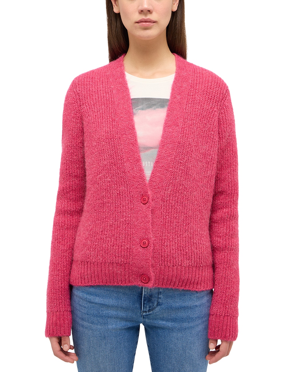 MUSTANG Cardigan »Style Sedalia«, mit Knöpfen MUSTANG Cardigan »Style Sedalia«, mit Knöpfen von Mustang