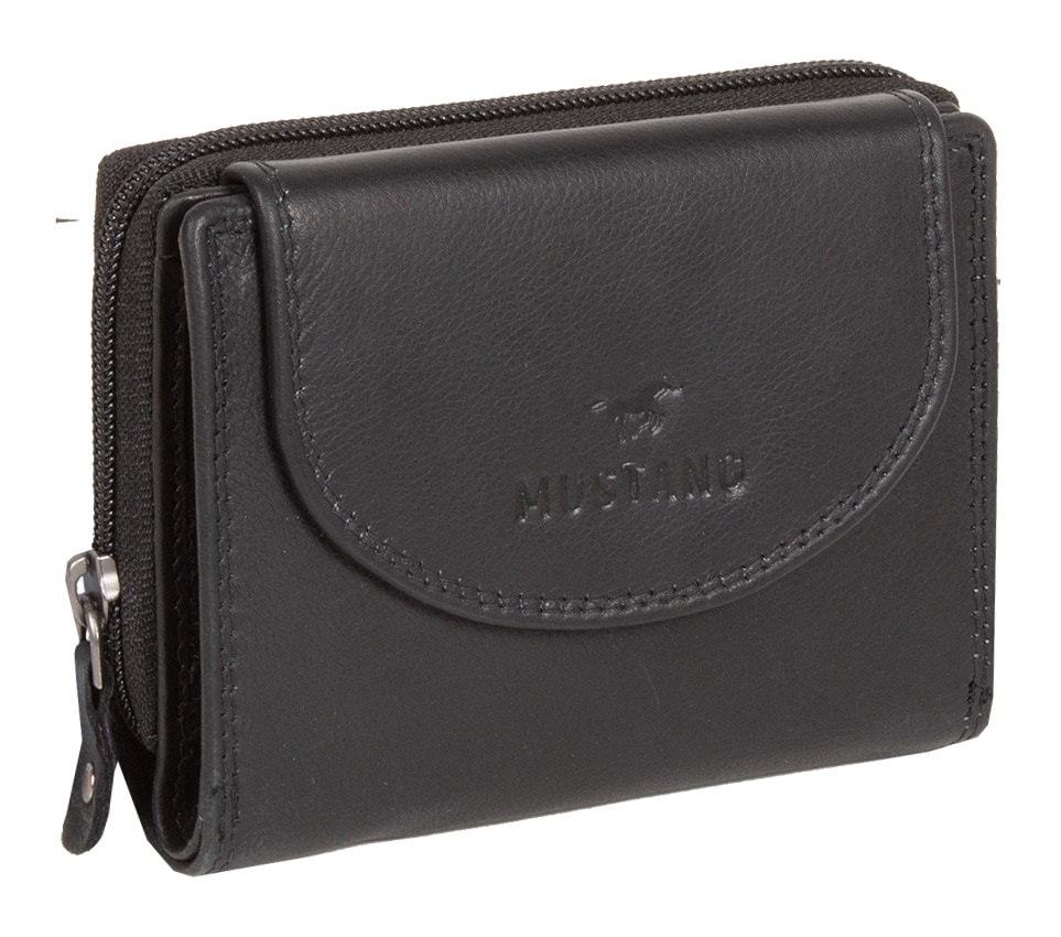 MUSTANG Geldbörse »Udine leather wallet top opening« von Mustang