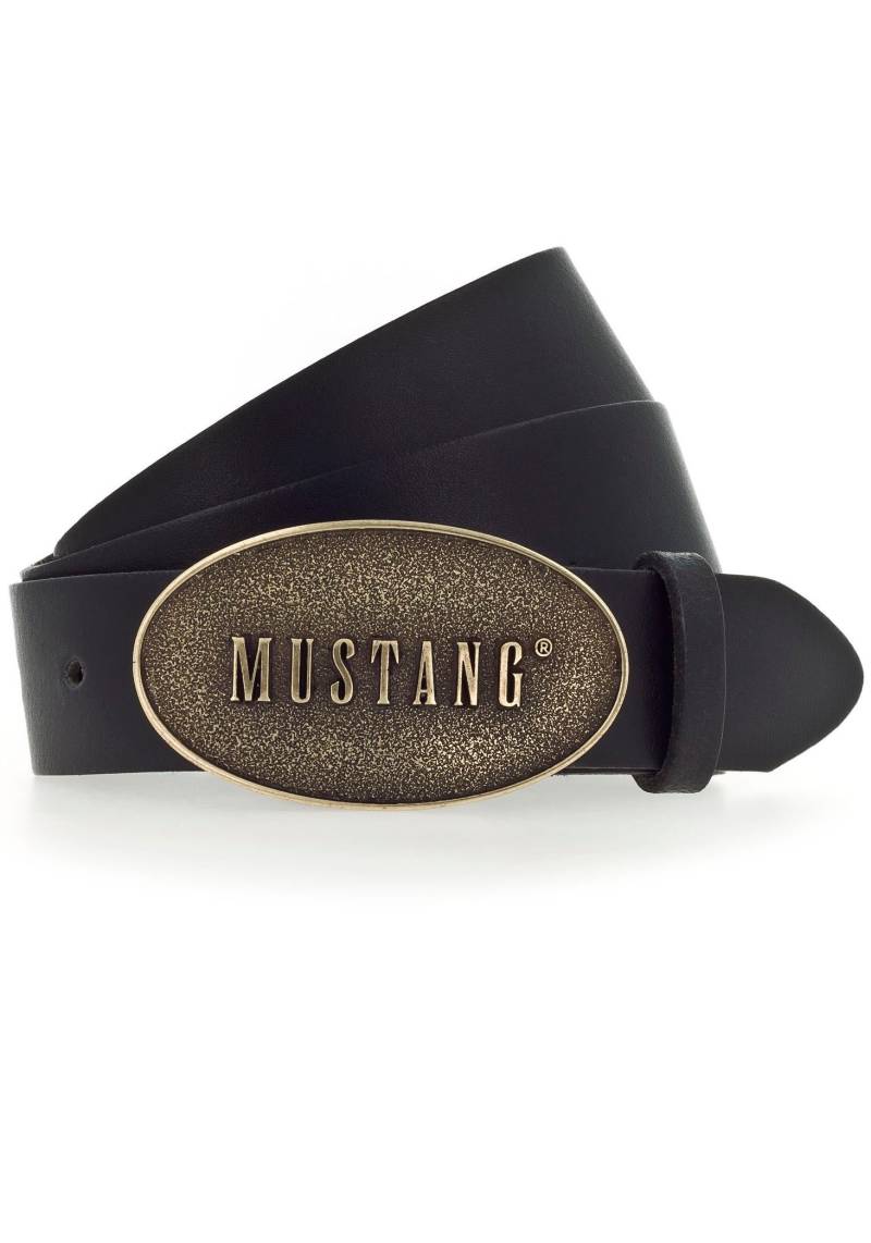 MUSTANG Koppelgürtel, Vintagecharakter durch Pull-Up-Effekt, 3,5 cm von Mustang