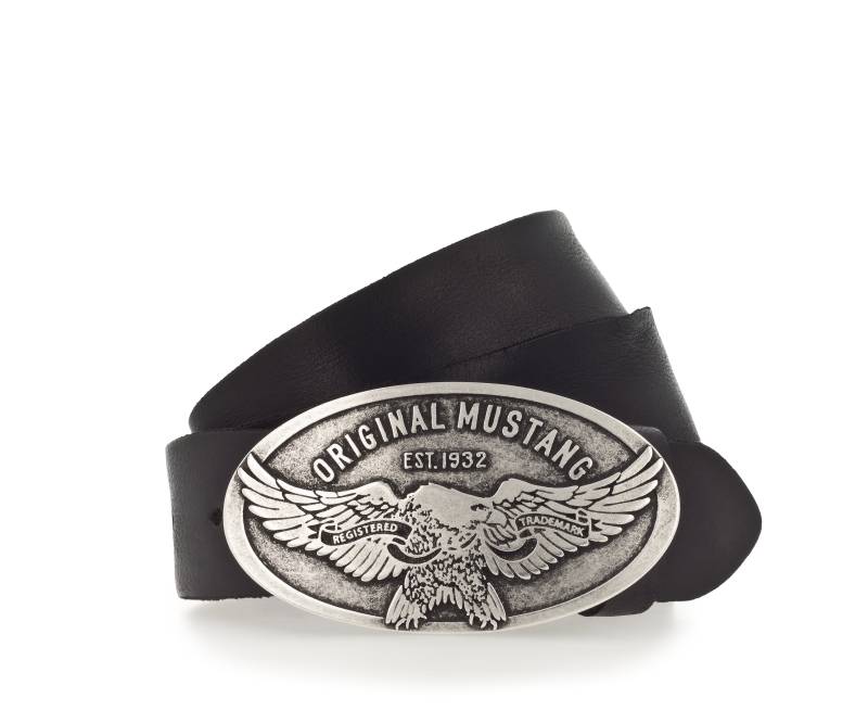MUSTANG Koppelgürtel, Grosse ovale Schliesse mit stilisiertem Adler, 4 cm von Mustang