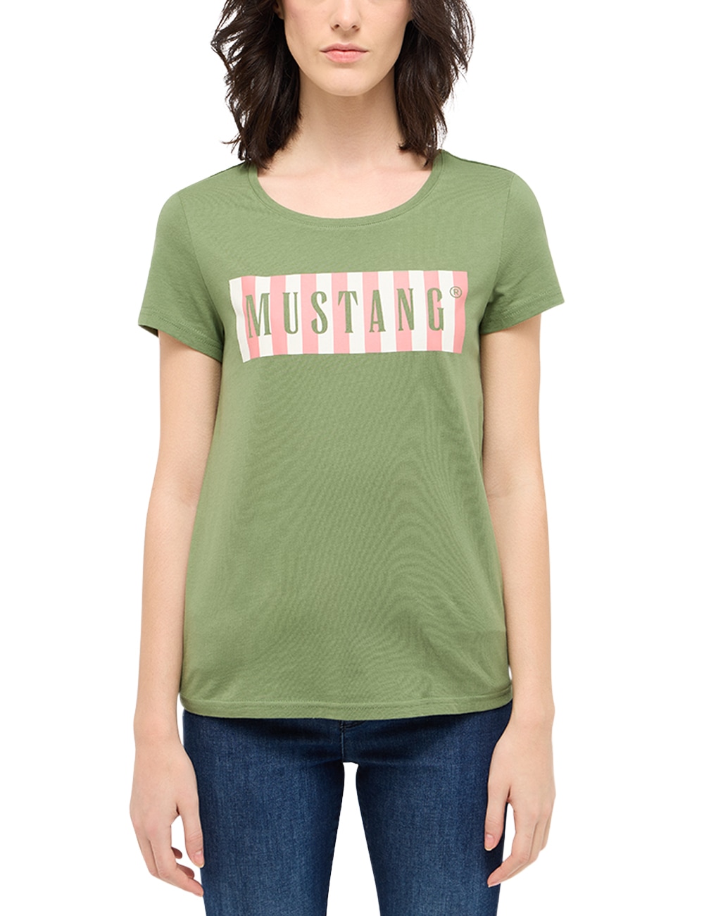 MUSTANG Kurzarmshirt »Damen Style Alma« von Mustang