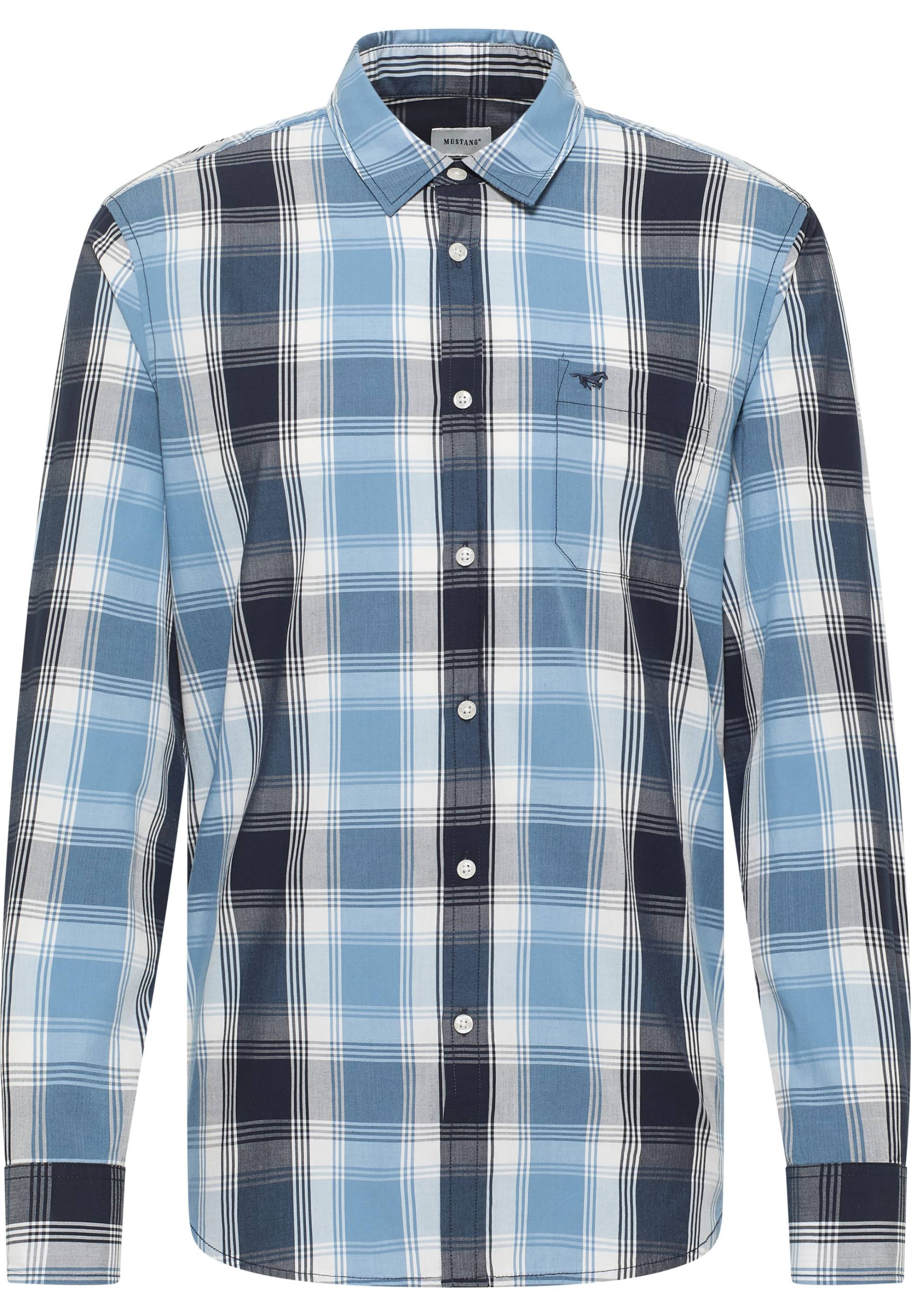 MUSTANG Langarmhemd »Herren Style Chester« von Mustang