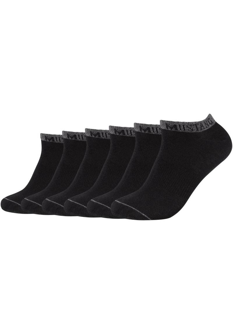 MUSTANG Sneakersocken »casual«, (6er Pack), mit softem Materialmix von Mustang