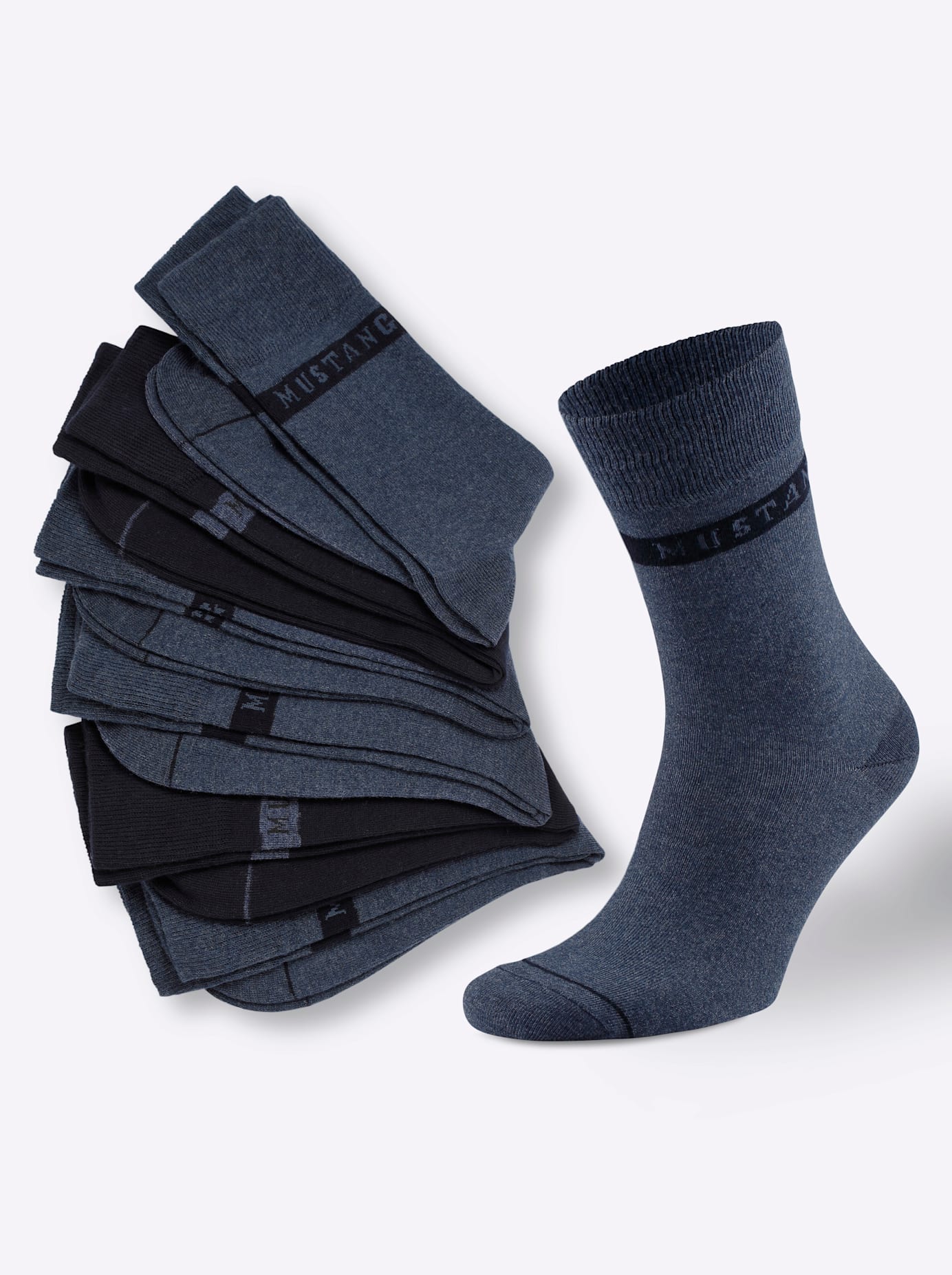 MUSTANG Socken, (6 Paar) von Mustang