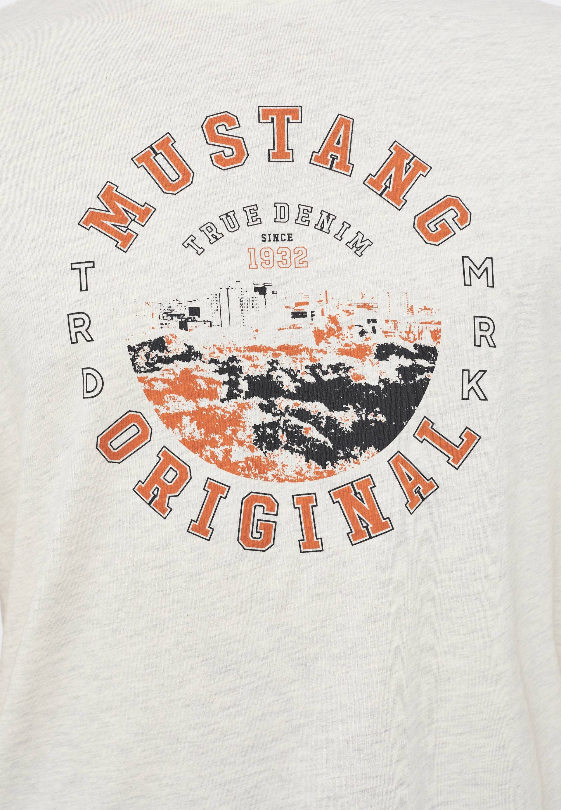 MUSTANG T-Shirt »Style Aidan C Print« von Mustang