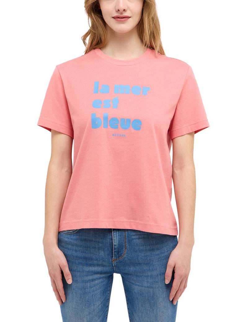 MUSTANG T-Shirt »Style Alma«, mit Statement-Print von Mustang