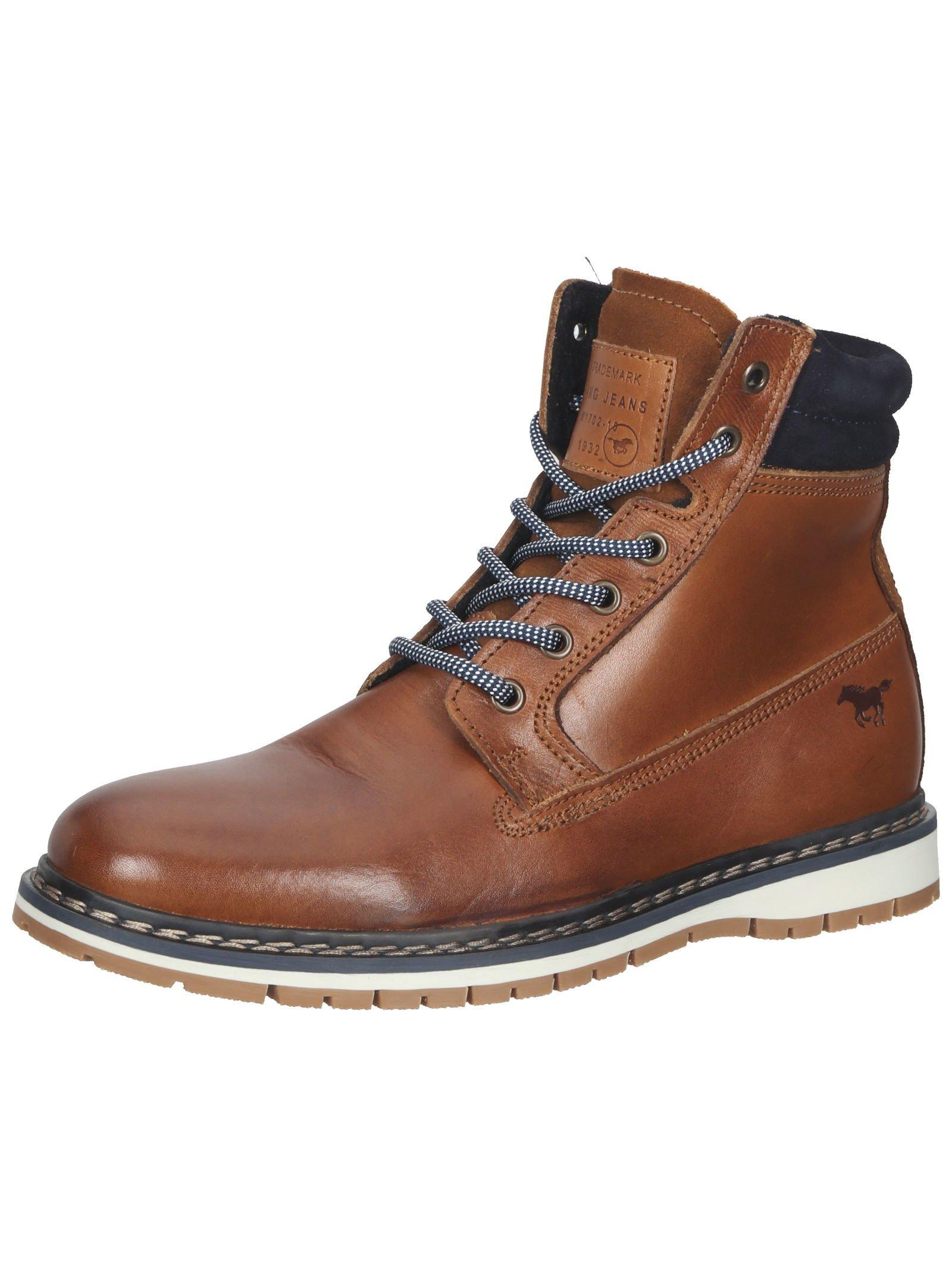 Stiefelette 4939-501 Herren Cognac 44 von Mustang