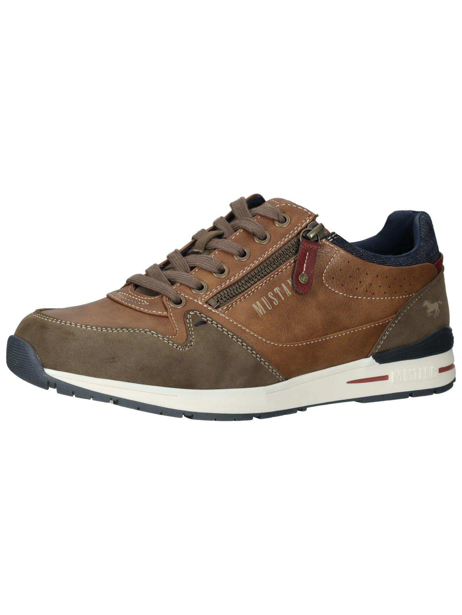 Sneaker Herren Braun 40 von Mustang