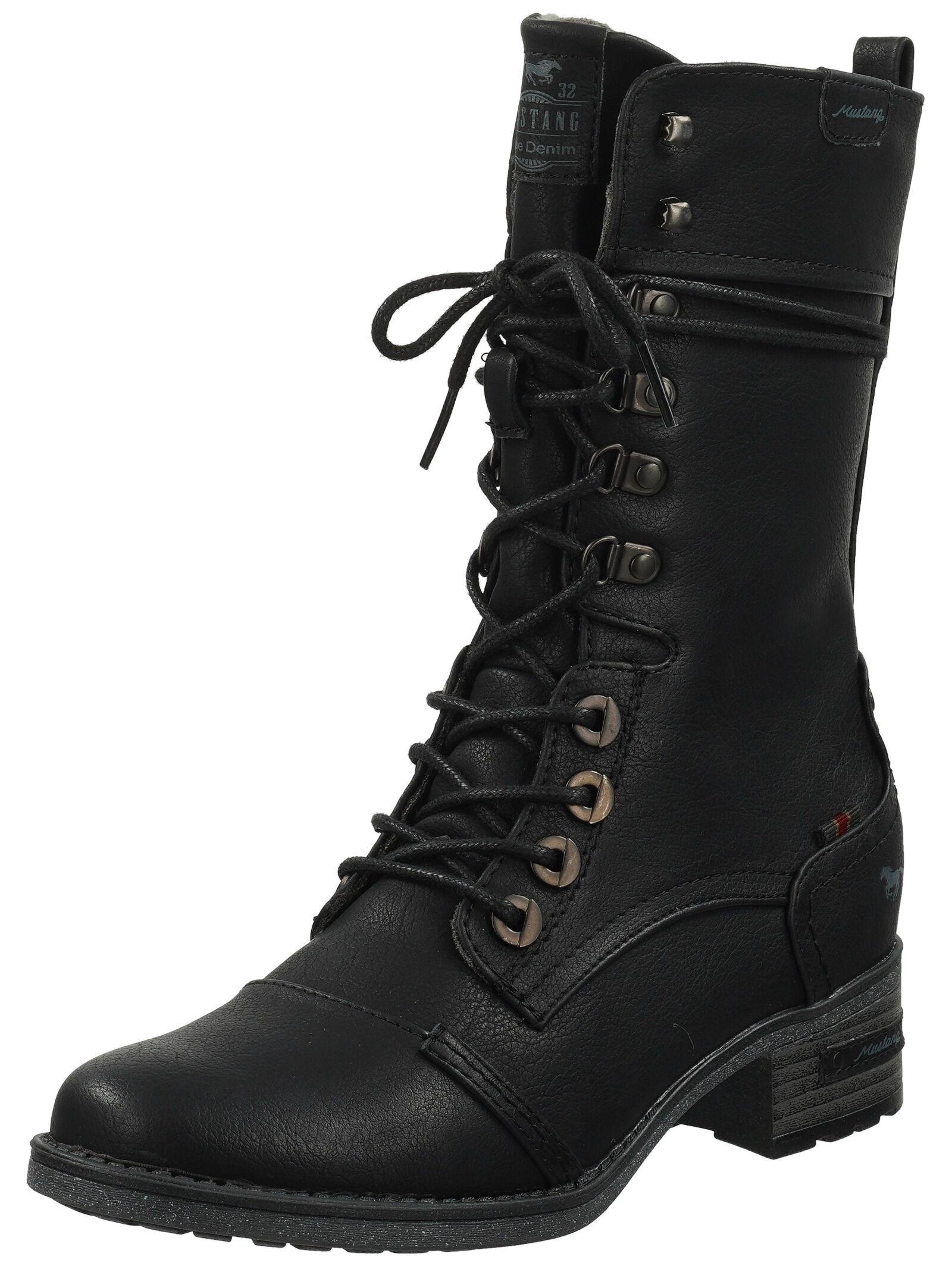 Stiefel 1229-516 Damen Schwarz 37 von Mustang