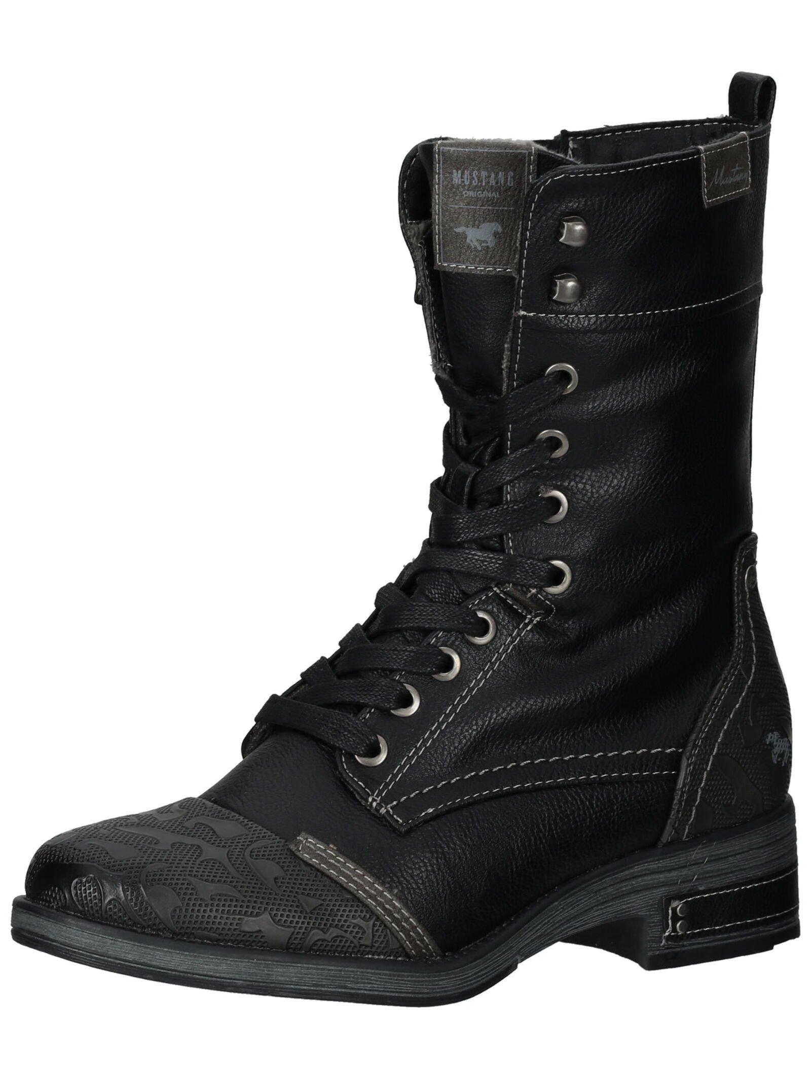 Stiefel Damen Schwarz 38 von Mustang