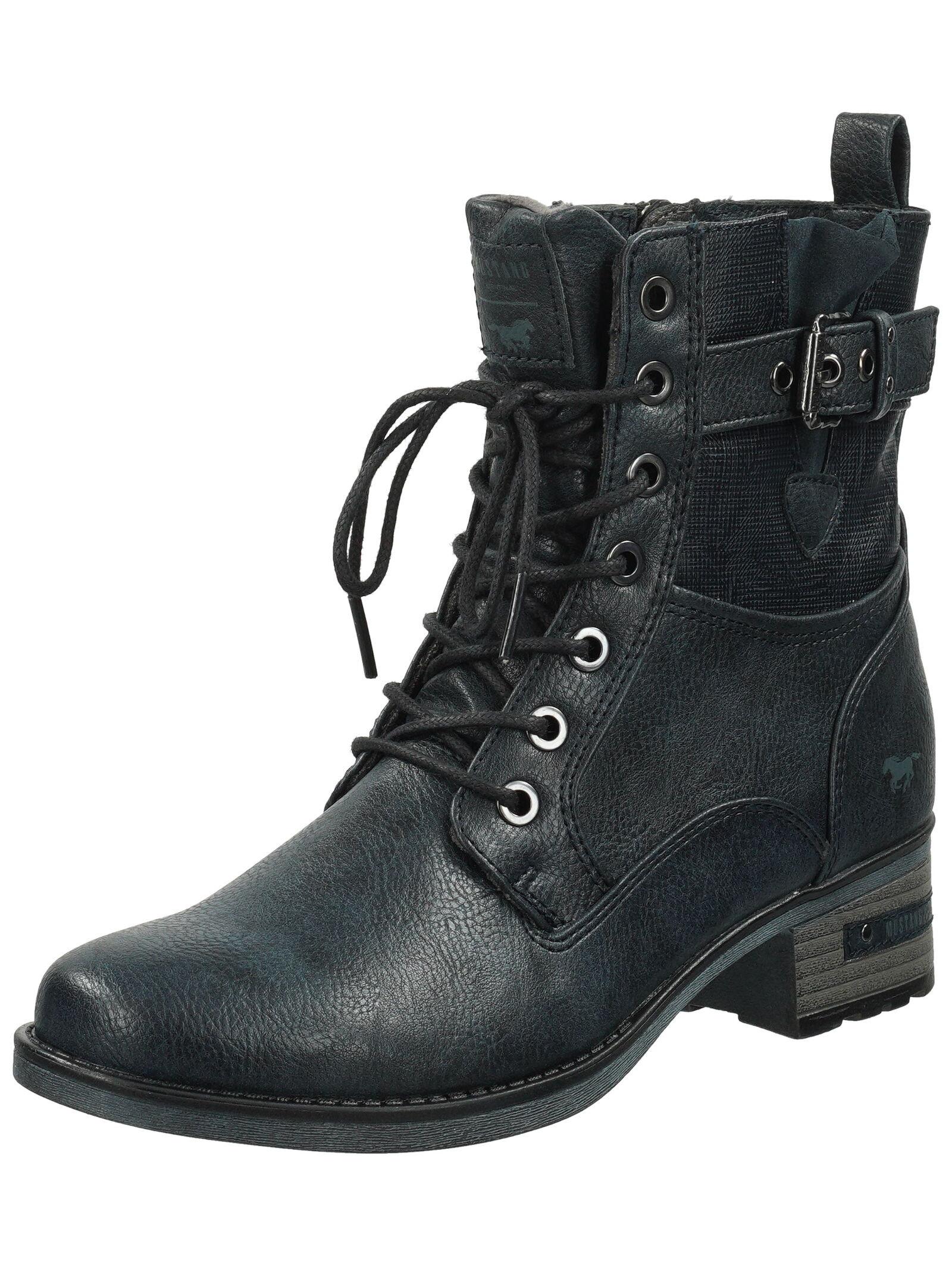 Stiefelette 1229-521 Damen Marine 36 von Mustang