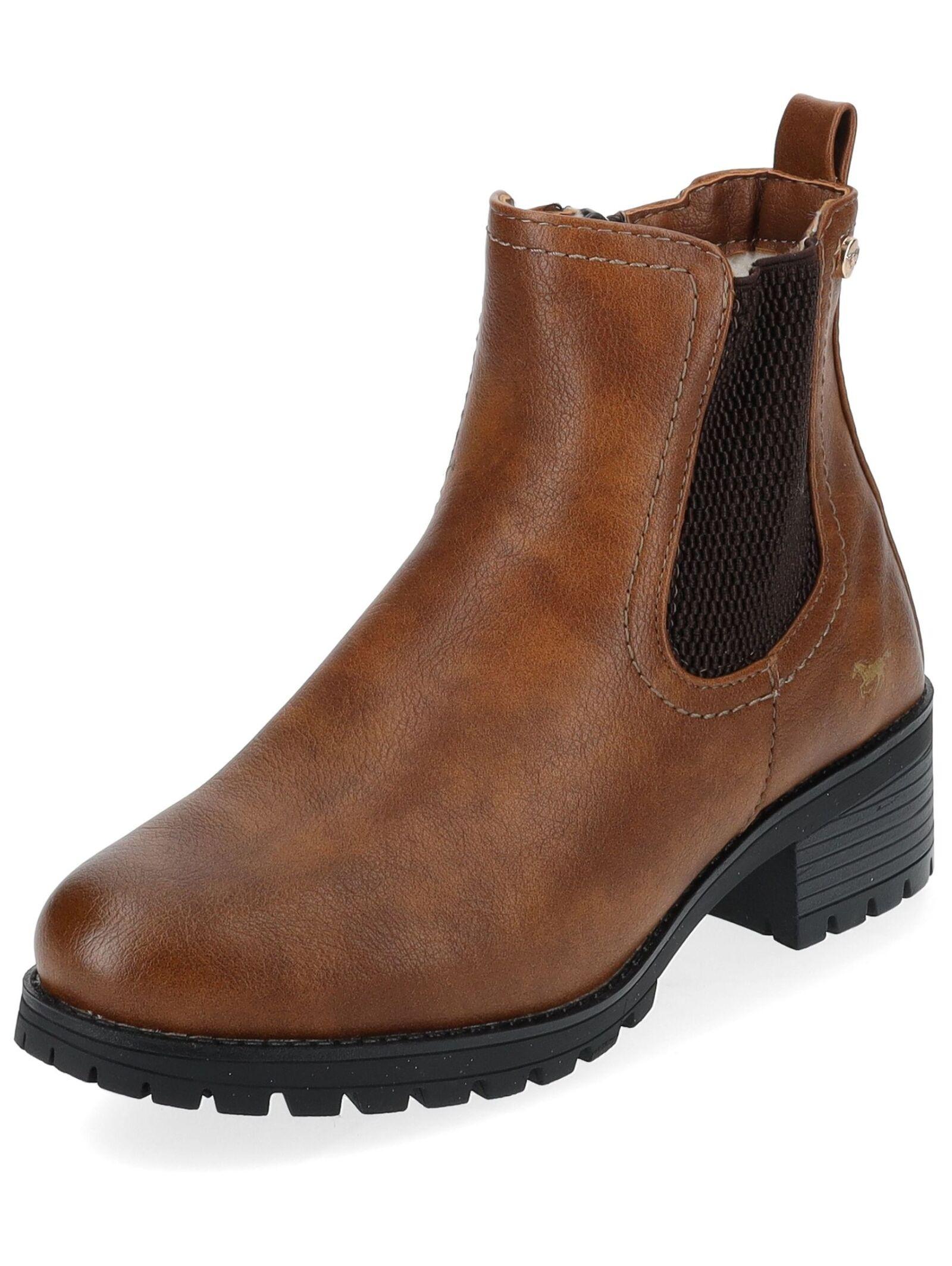 Stiefelette 1435-604 Damen Cognac 36 von Mustang