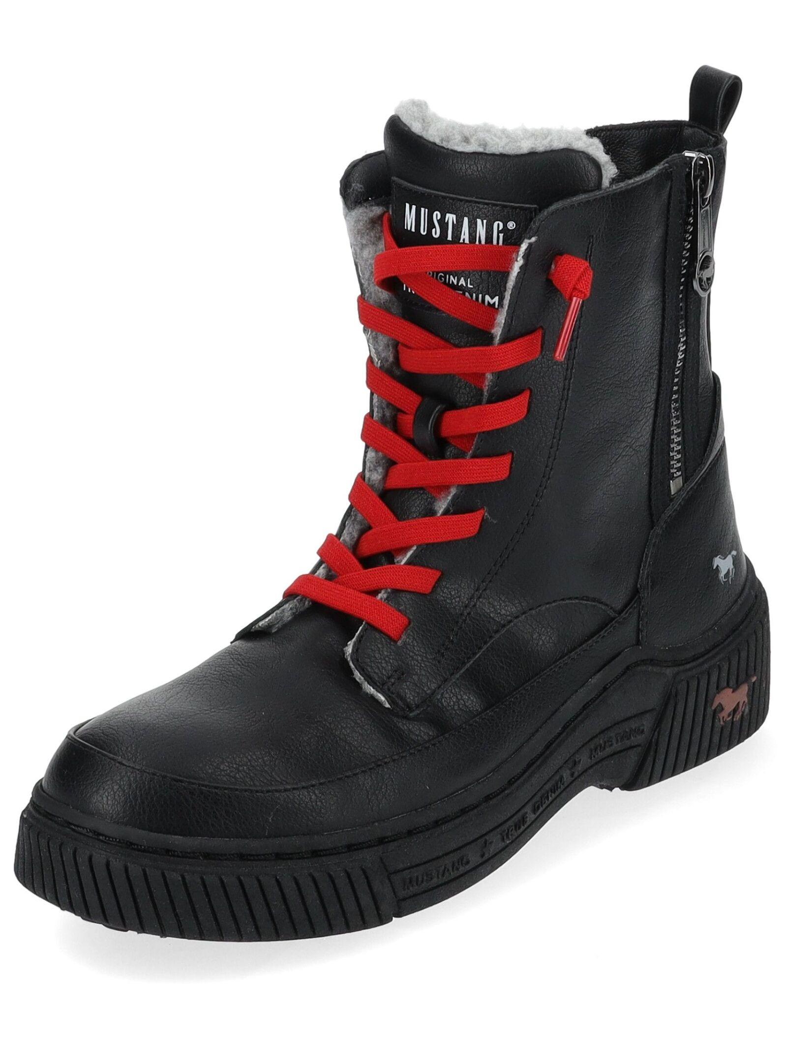 Stiefelette 1436-604 Damen Schwarz 39 von Mustang